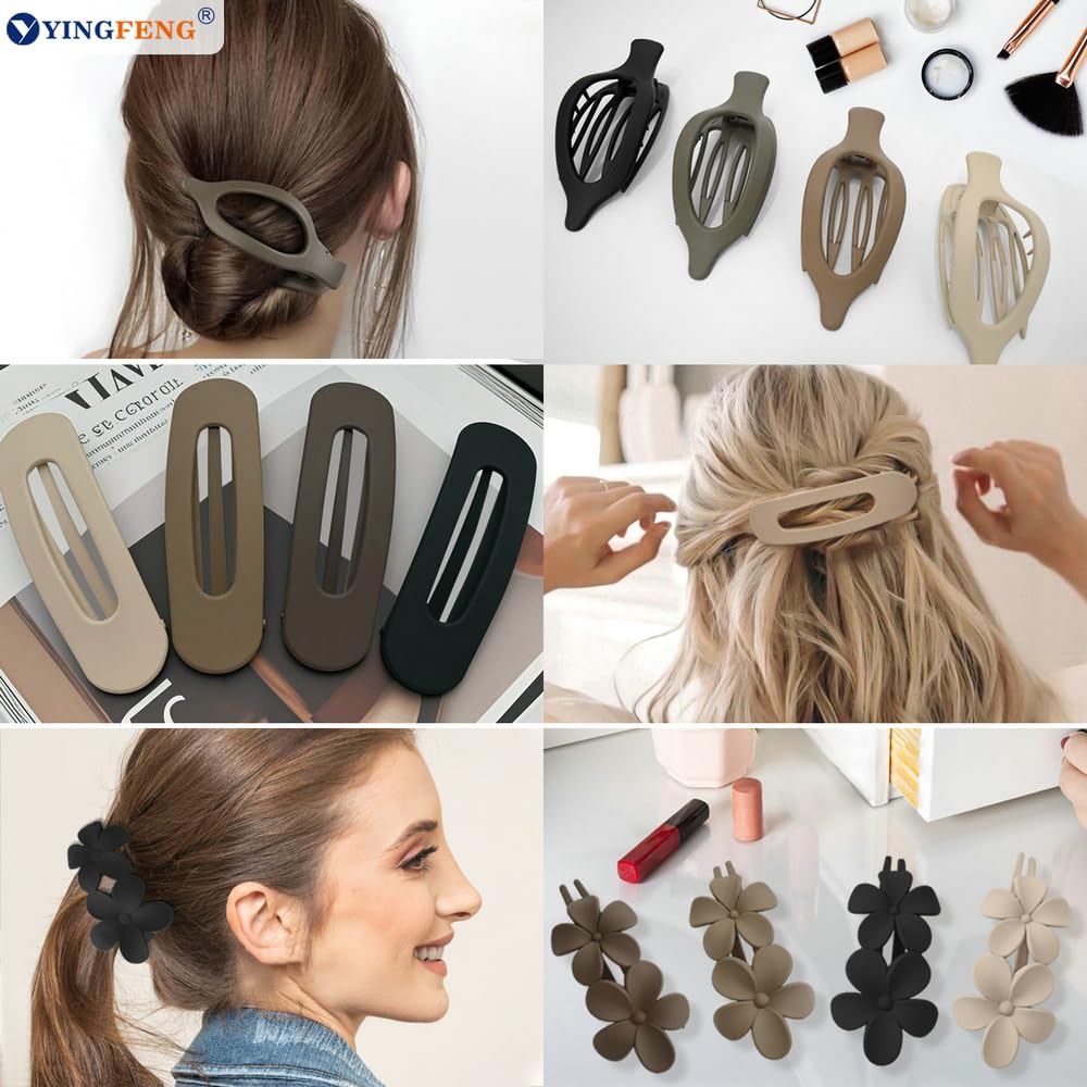 Clip plano accesorio para vestuario de YINGFENG, combina con atuendos