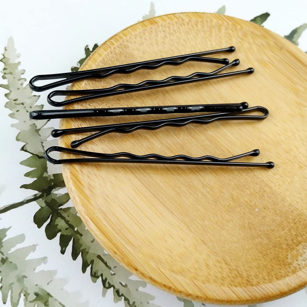 YINGFENG conjunto de 220 horquillas negro para todo tipo de cabello.