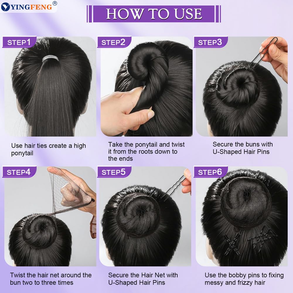 Dancers benefit from YINGFENG kit with diverse hair accessories for versatile updos