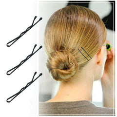 Uso diario con horquillas Yingfeng negras para todo tipo de cabello.
