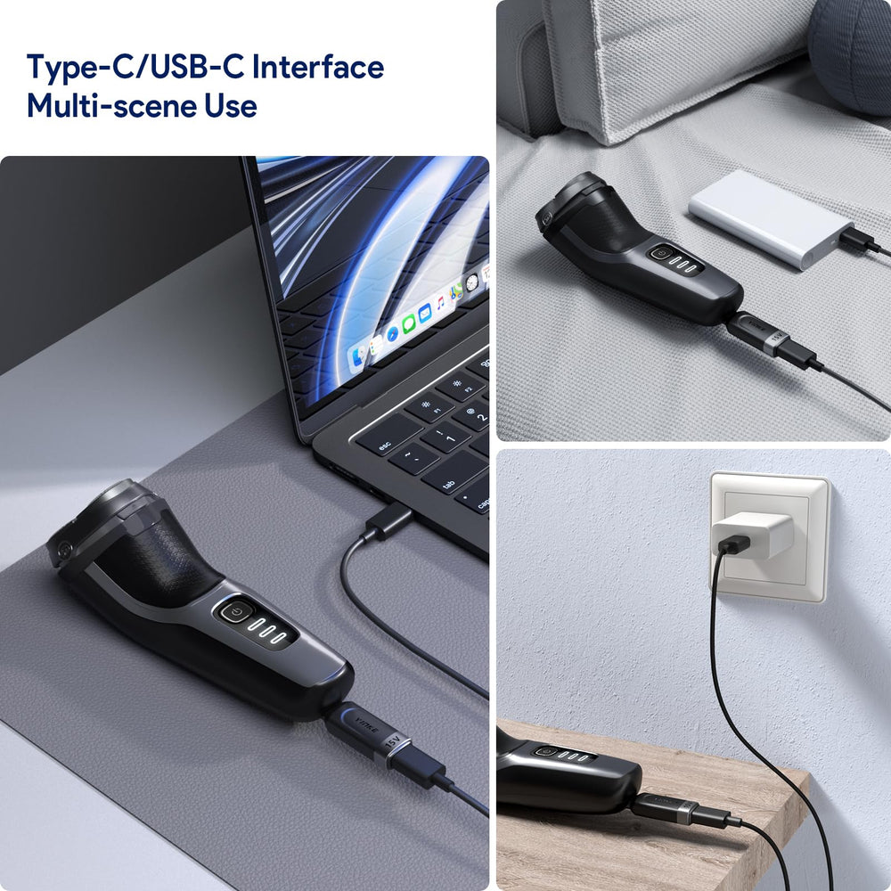 Yinke compact USB-C charger adapter ready for use with multiple devices