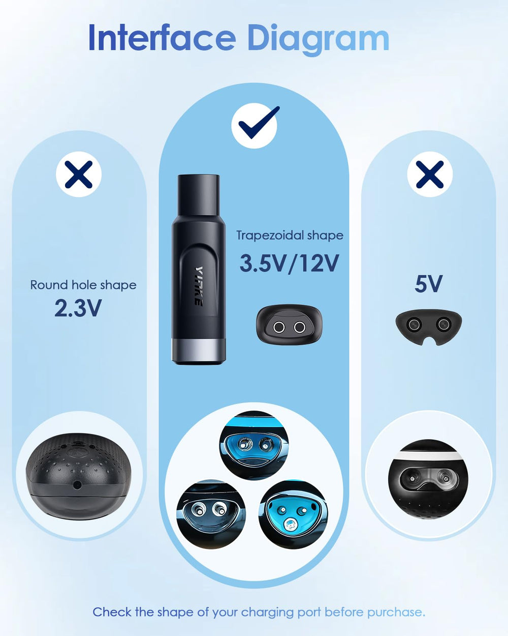 Yinke adapter compatible with Braun Series 9 for versatile charging
