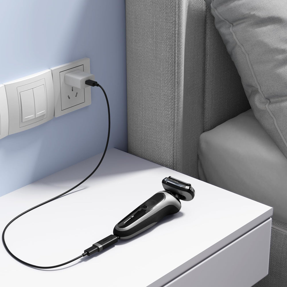 Yinke compact design fits in purse or pocket for easy charging