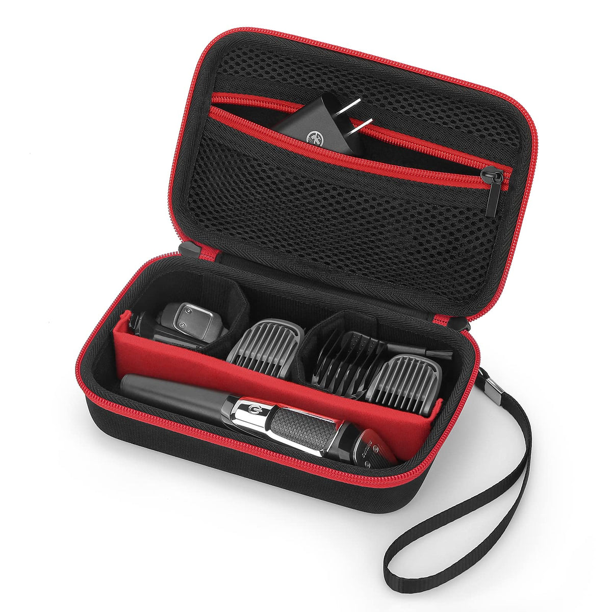 Yinke travel case exterior with rugged protection for Philips Multigroom on the go