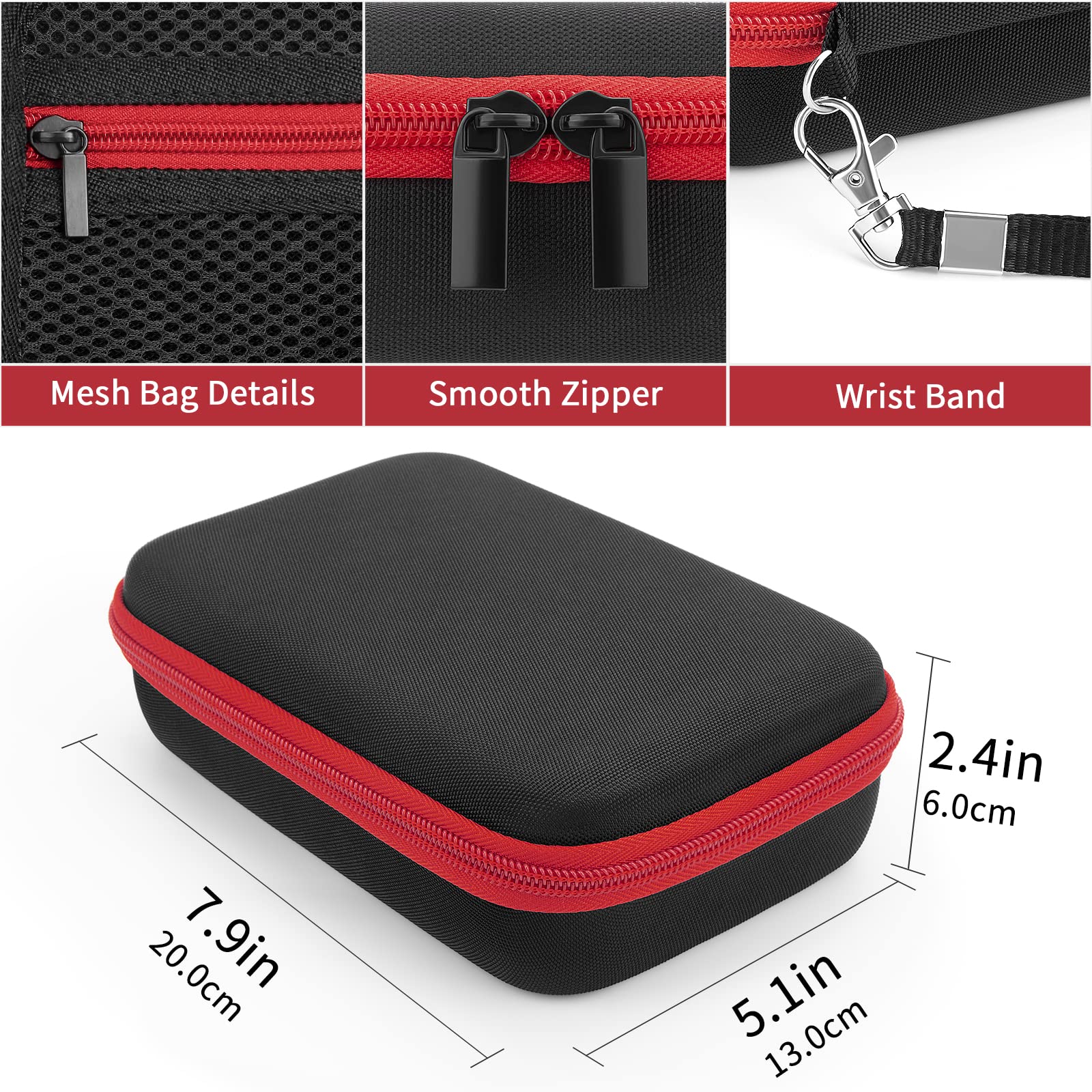Reinforced casing shields contents from impacts and scratches during travel