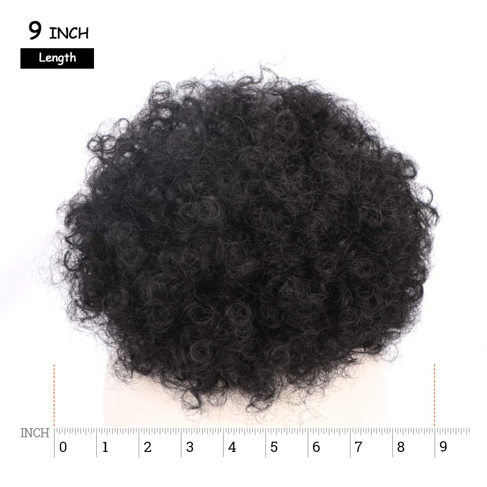 Yinmei Baibian ponytail with drawstring and combs for secure attachment