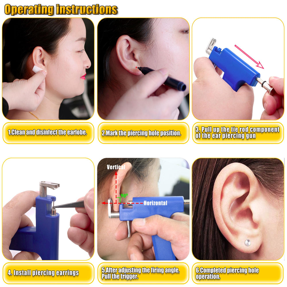 YINPAD aretes corona zirconia 4-5-6mm para ocasiones elegantes.