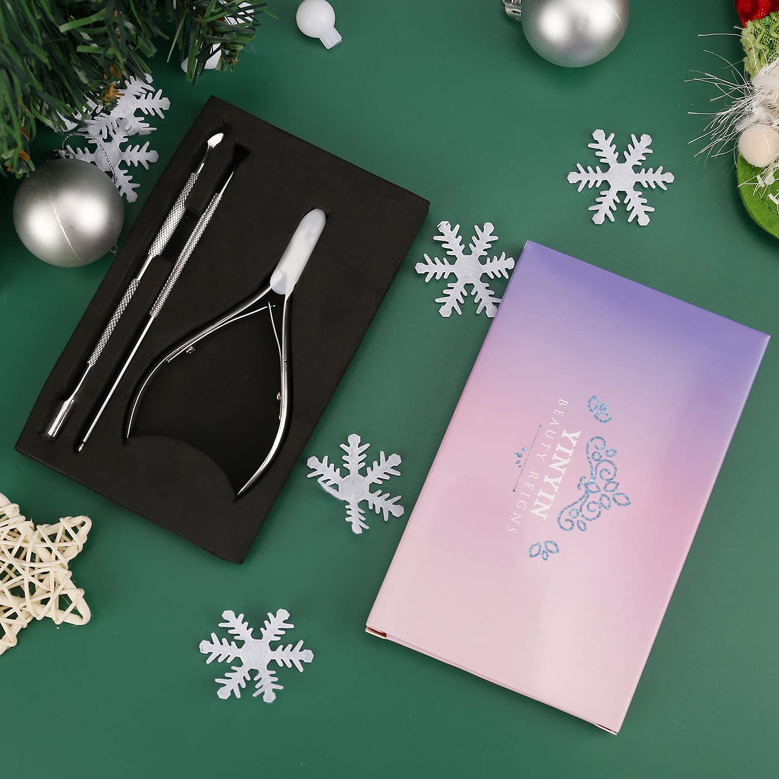 YINYIN 3-in-1 cuticle remover kit: versatile all-in-one tool for care