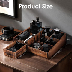 YIOJOYD Cologne Organizer deep drawers store rare items securely.