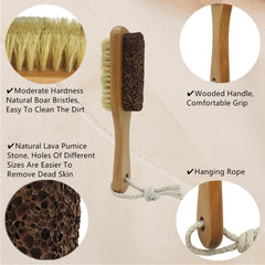 YIOYOODA ergonomic wooden handle designed for easy grip