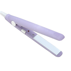 YIPINER mini ceramic-tourmaline plate close-up for silky hair glide.