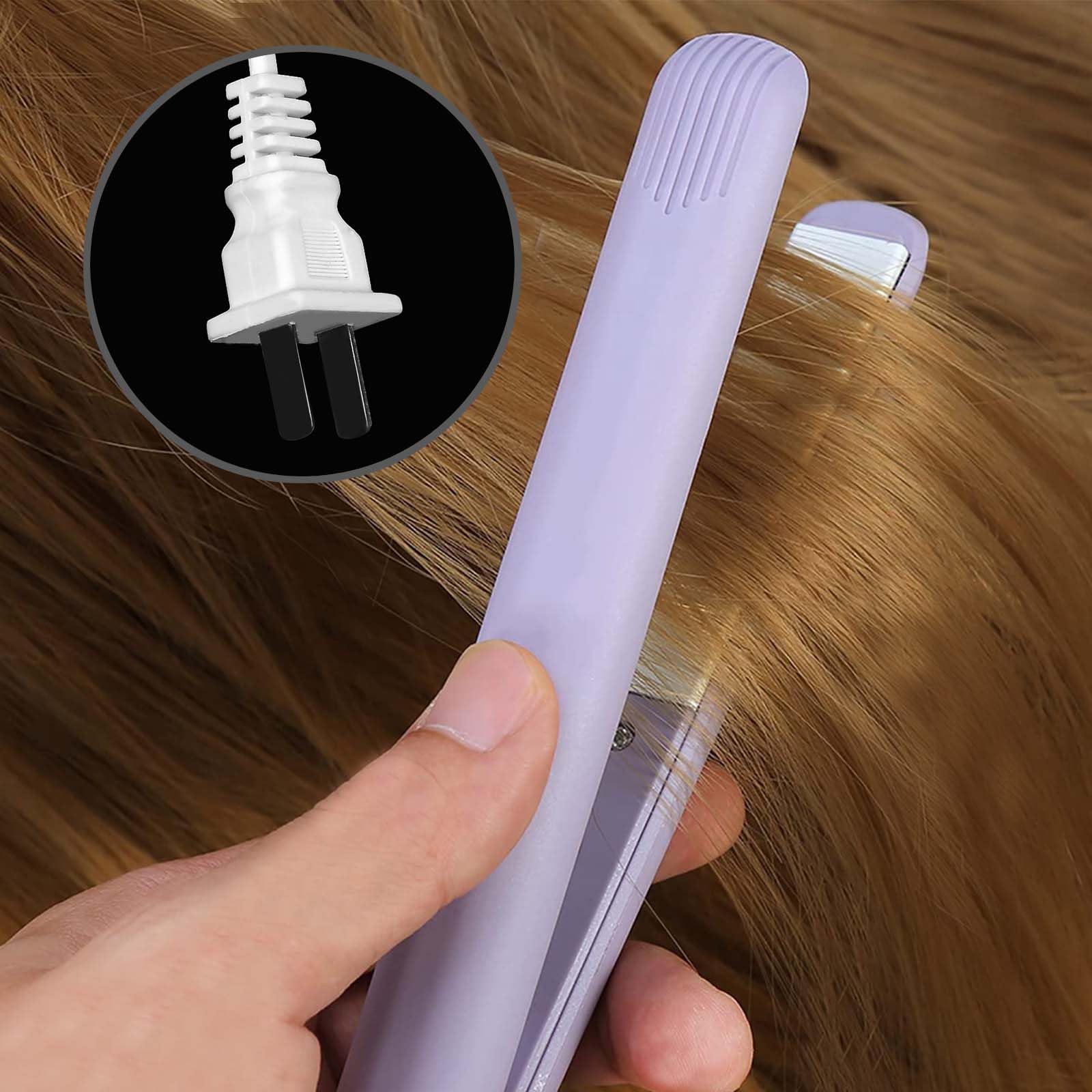 YIPINER purple-insulated housing around plate protects skin during use.