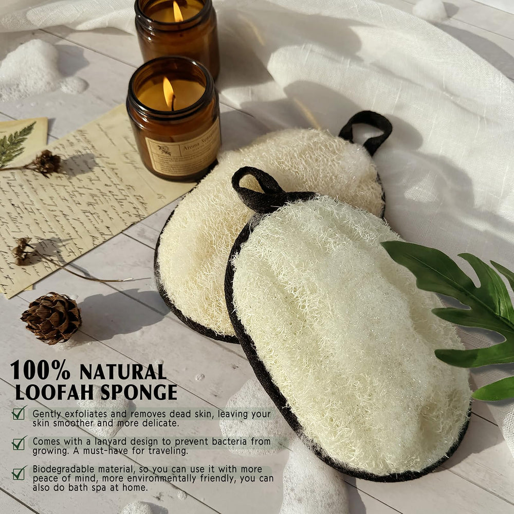 YIQINGJIE durable vacuum-packaging loofah for travel-friendly cleansing