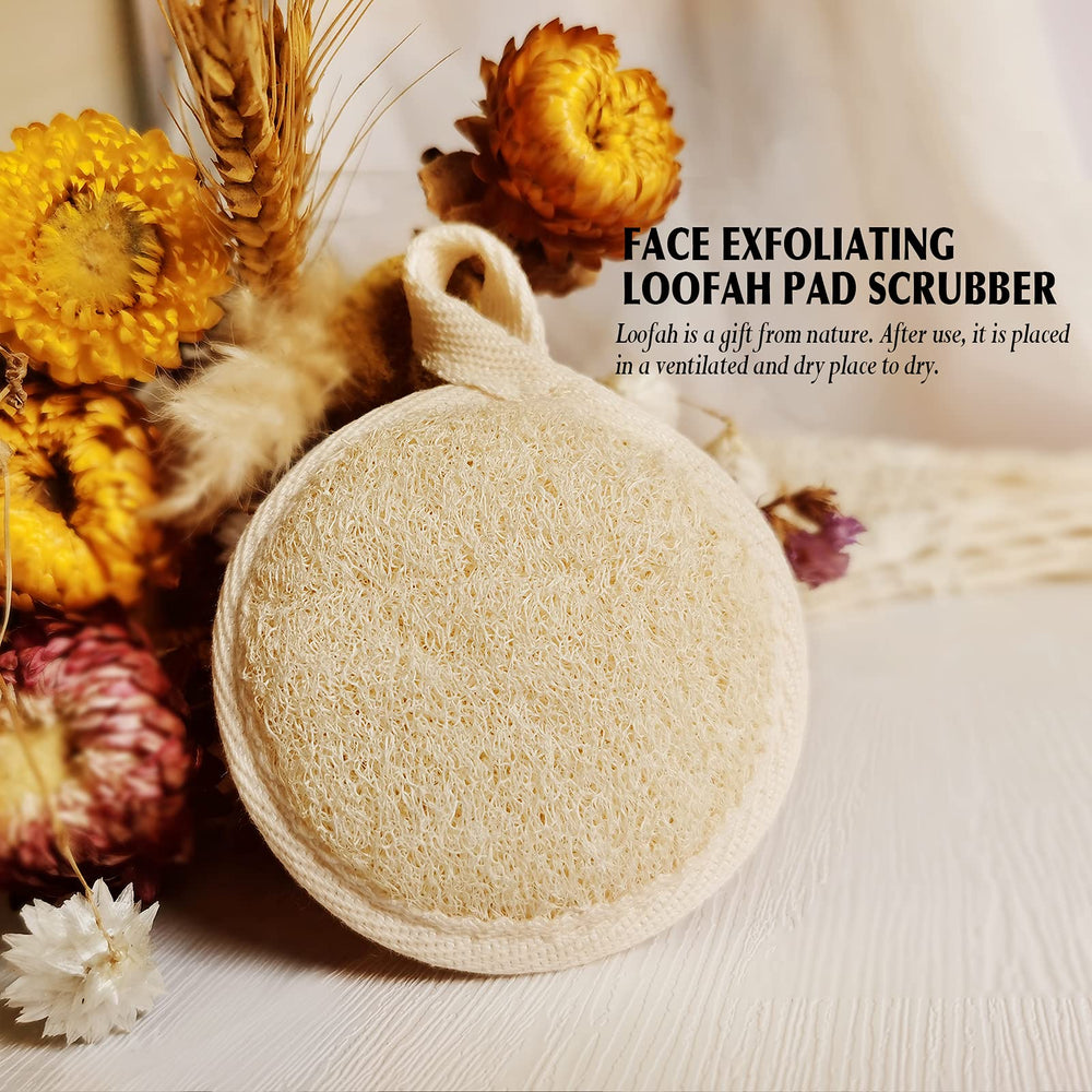 YIQINGJIE exfoliating pad in kraft carton packaging for eco-friendly gifting