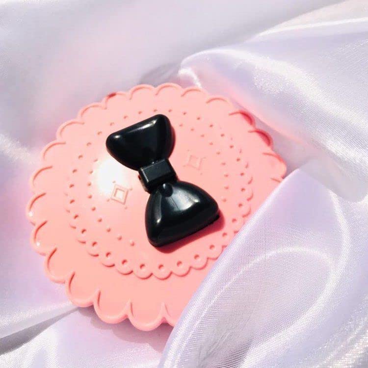 YiQiYi eyelash organizer pink, includes area for glue tube.