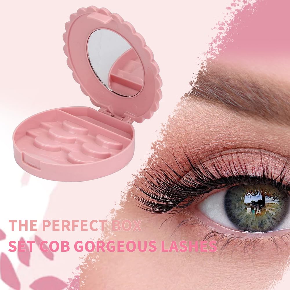 YiQiYi makeup storage box pink, compact design fits luggage.