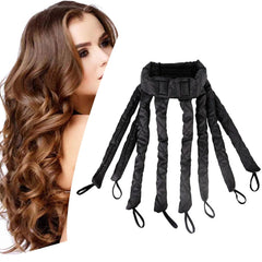 YiQiYi no heat hair curler headband for overnight curls