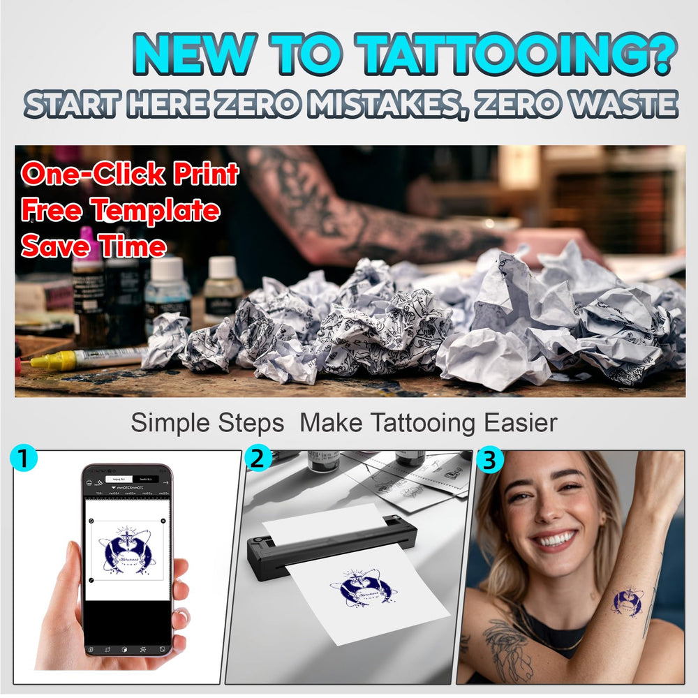 YIRIGUI stencil printer with Bluetooth for seamless wireless transfers