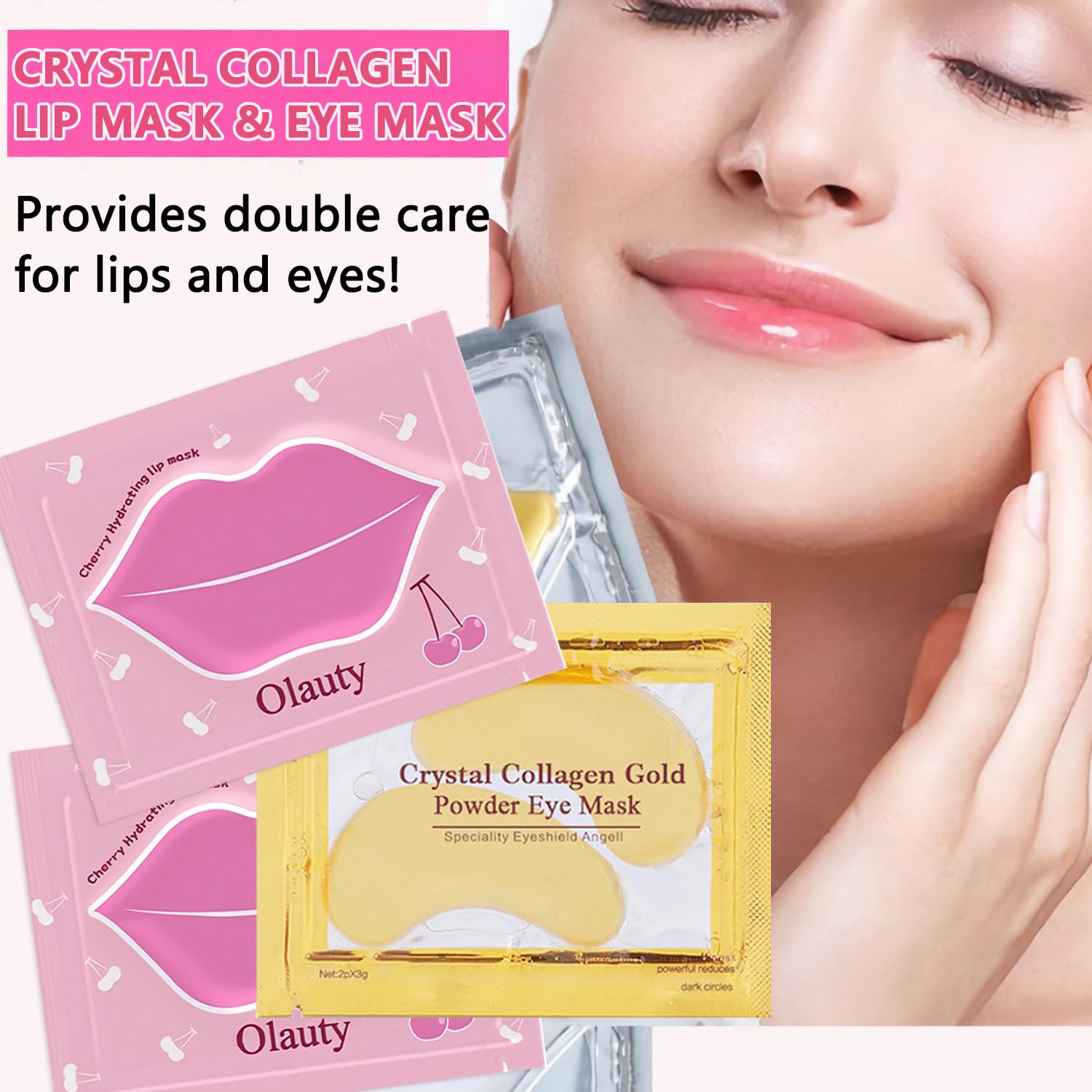 Yishifa 24k gold eye patch packaging suitable for gifting