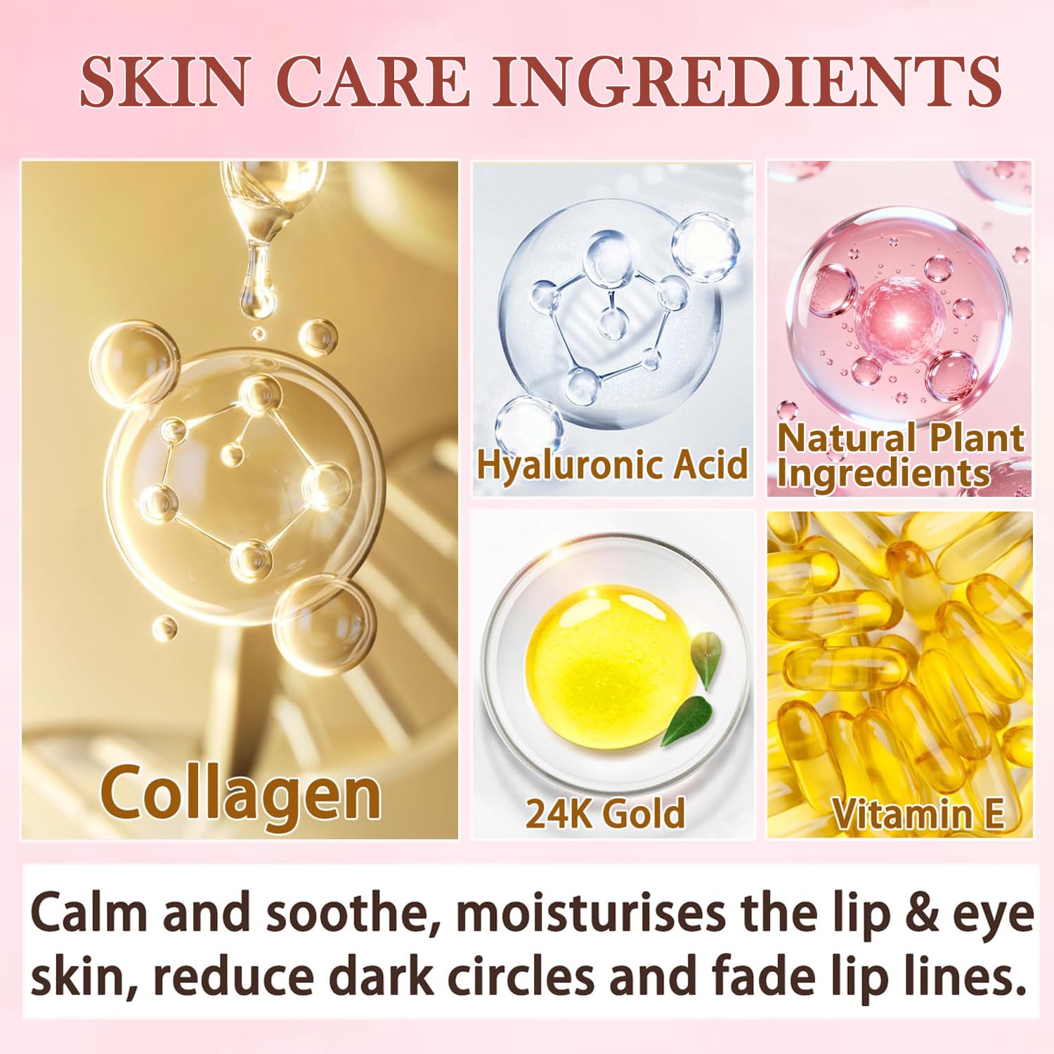 Yishifa eye patches brighten and refresh under-eye area
