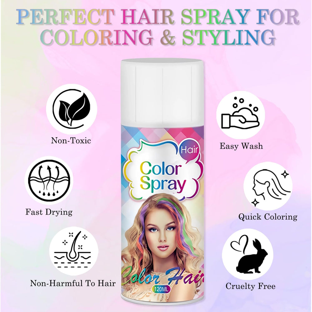 Yishifa grey spray for adults, easy temporary styling