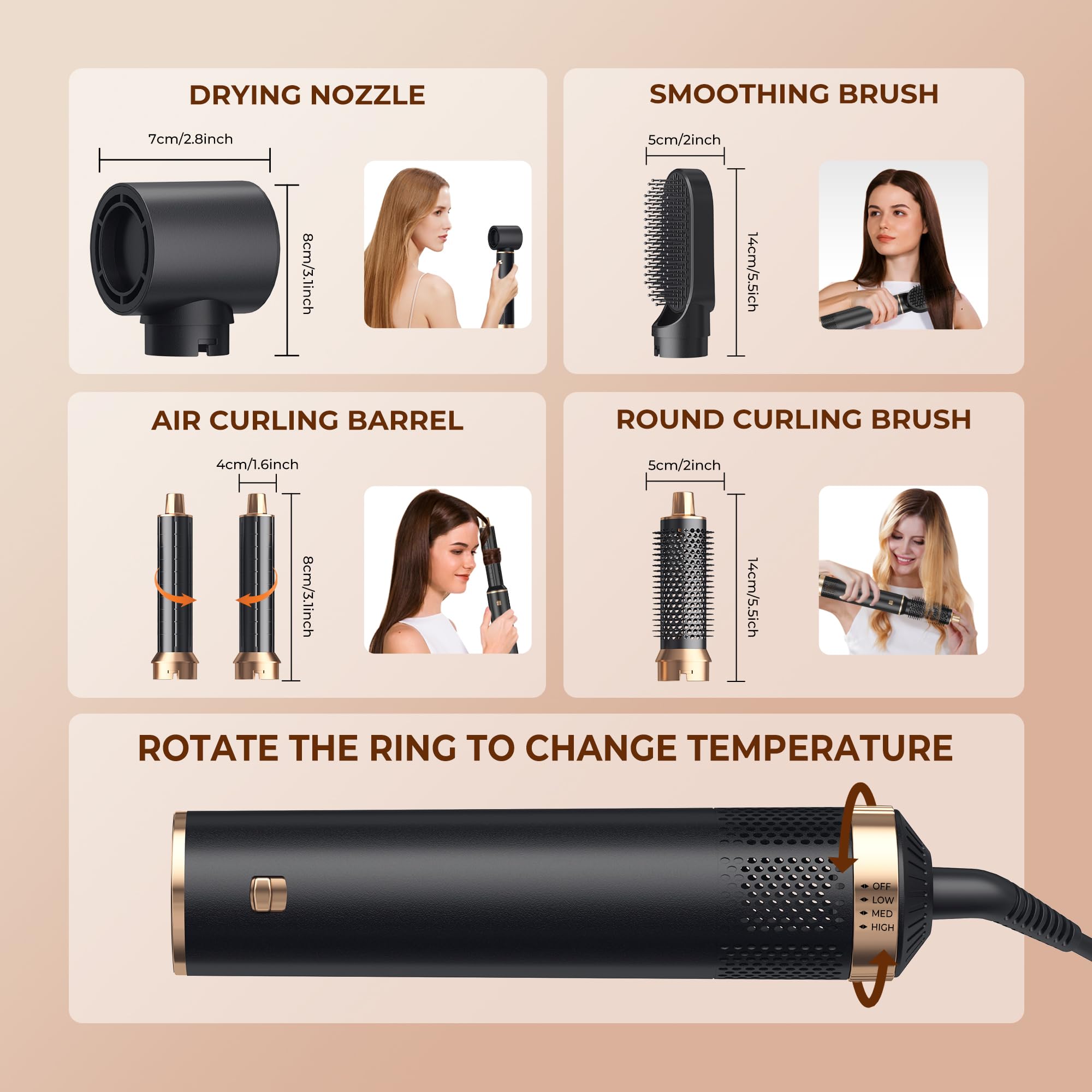 Yitrust negative ion airflow reduces frizz during drying
