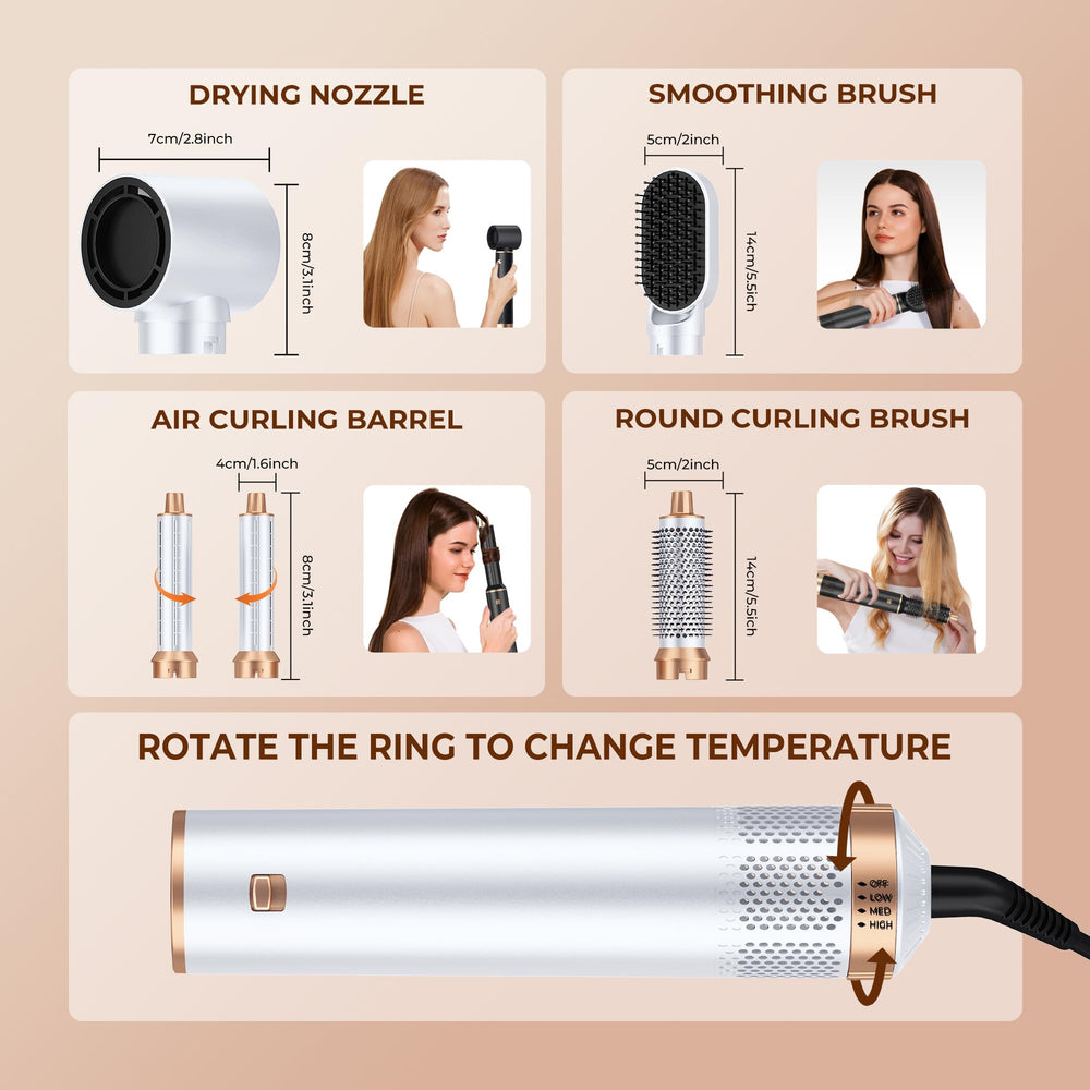 Yitrust detachable air curler design suitable for travel styling