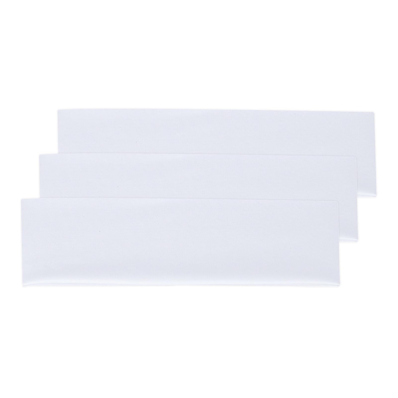 Diadema Yiwafu blanca para yoga, absorbe sudor y mantiene el cabello sujeto.