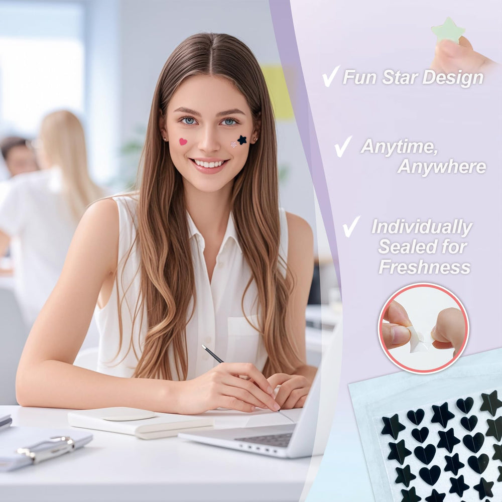 Parches YIWMWIY acne 14mm colorido para cobertura suave durante el día