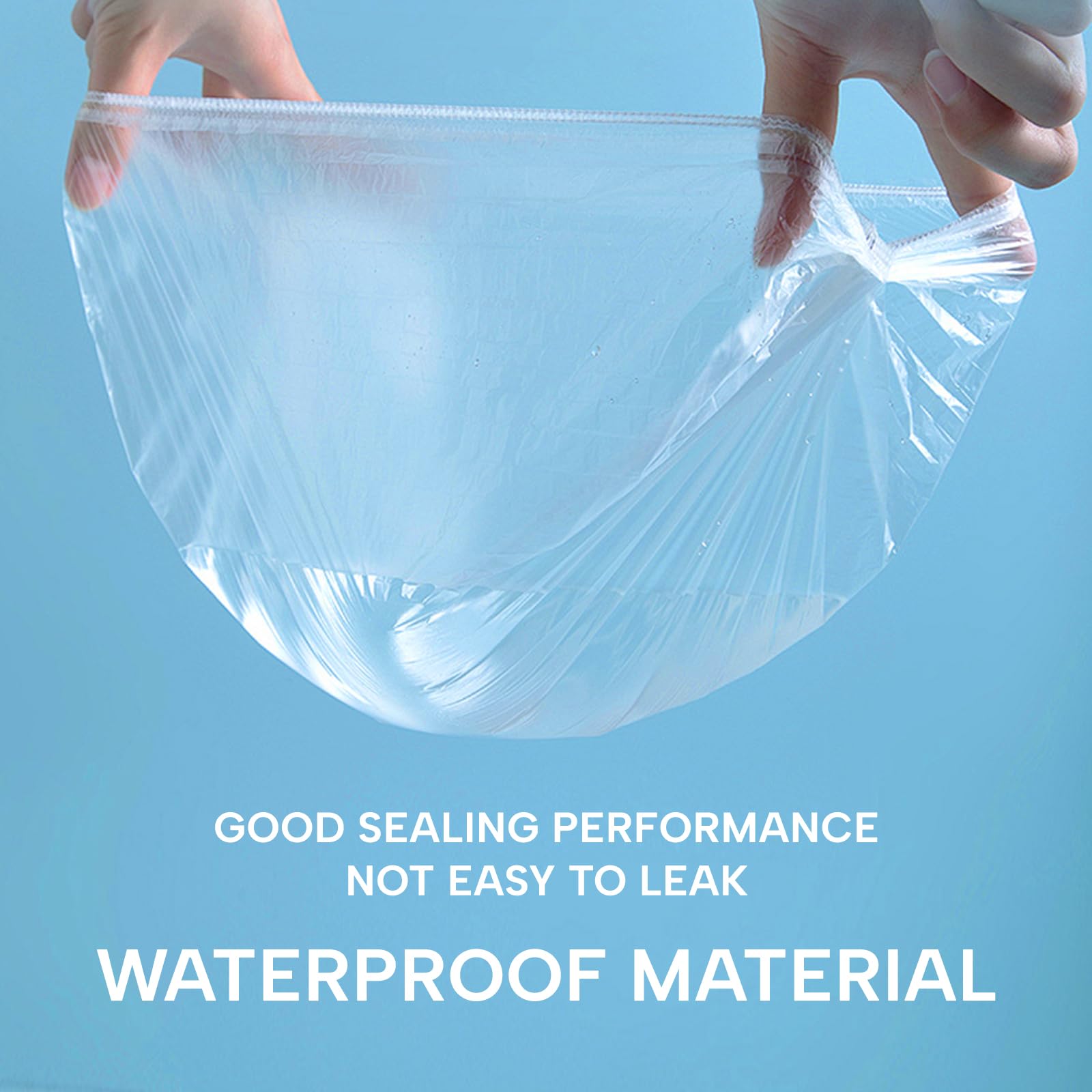 Gorro transparente YIZIJIZI para uso doméstico, perfecto para cuartos de baño.