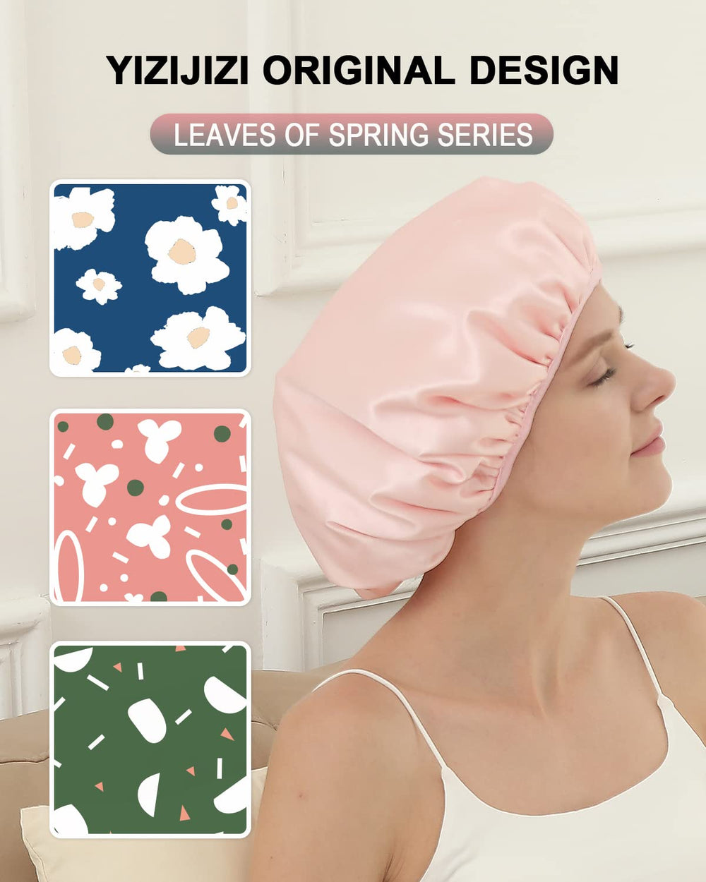 Easy care: hand wash and air dry YIZIJIZI cap