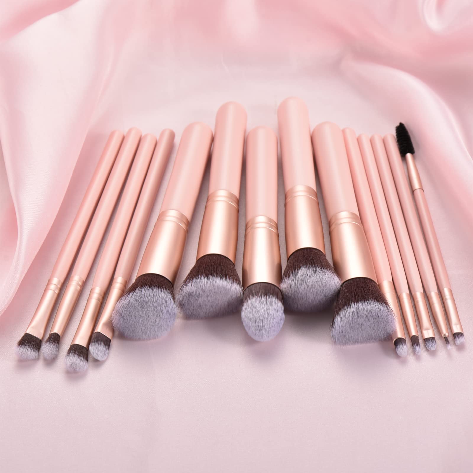YJ-Anyue pink blush brush for precise, soft-cheek color