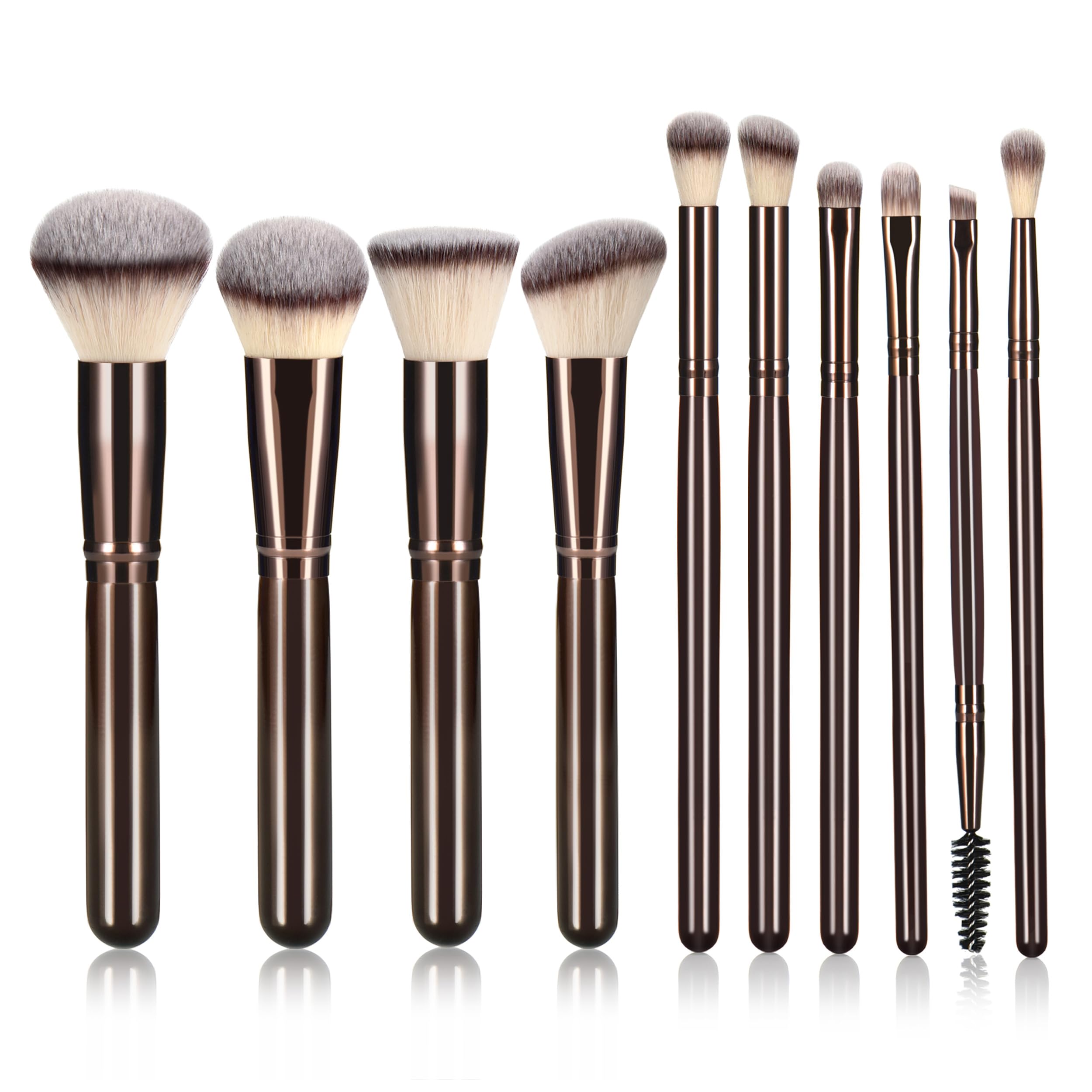 YJ-Anyue powder brush with wooden handle for even powder application