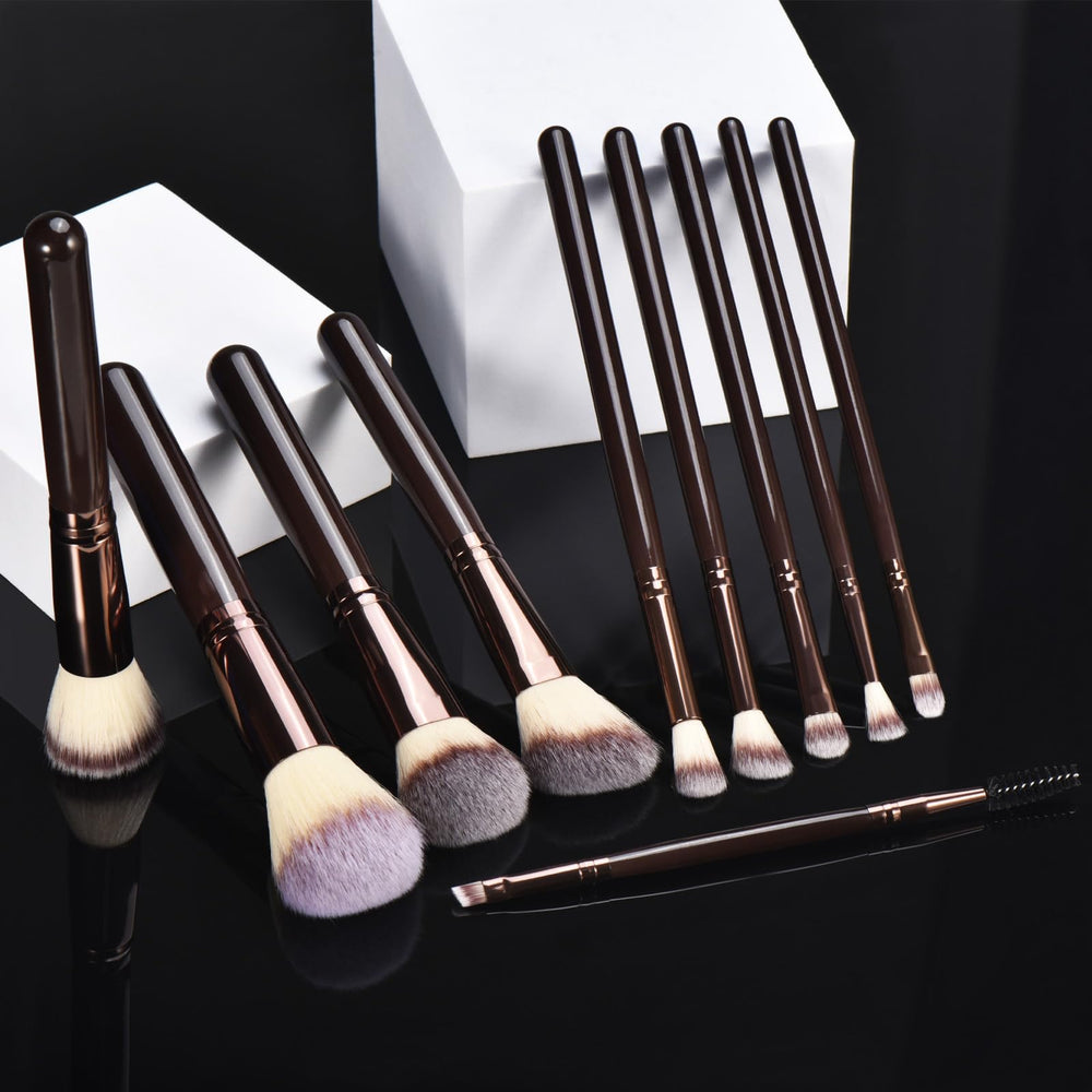 YJ-Anyue soft synthetic bristles for smooth makeup pickup