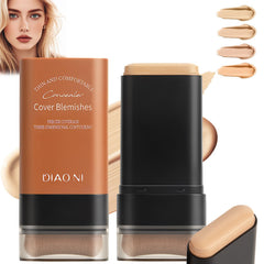 YJW Flawless Eraser Foundation Stick envase compacto para retoques y transporte cómodo
