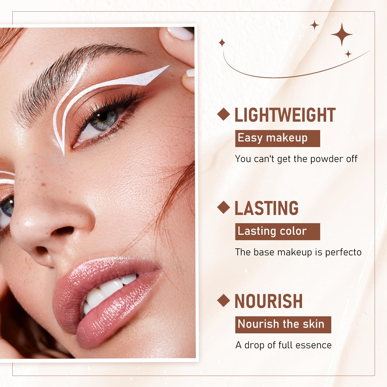 YJW Flawless Eraser Foundation Stick resistencia al agua para uso diario