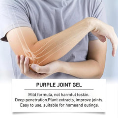 Aplicación en cuello y hombros con gel morado Ylahdent para relajación muscular.