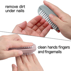 Ylijxqc nail brush short-stiff bristles for under-nail grime