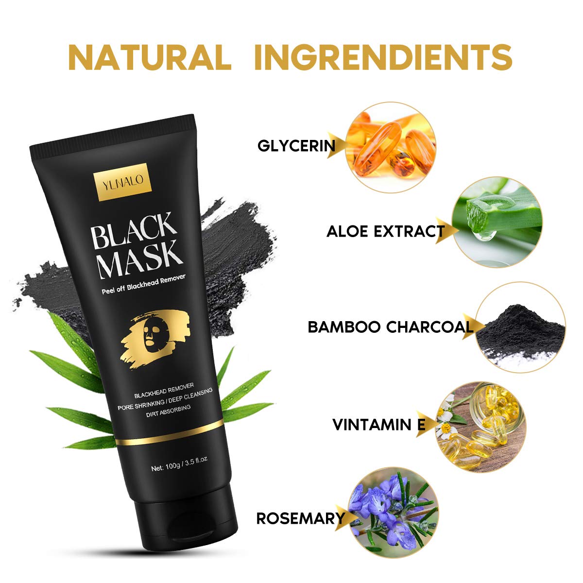 YLNALO balancea el aceite de la piel para un aspecto suave.