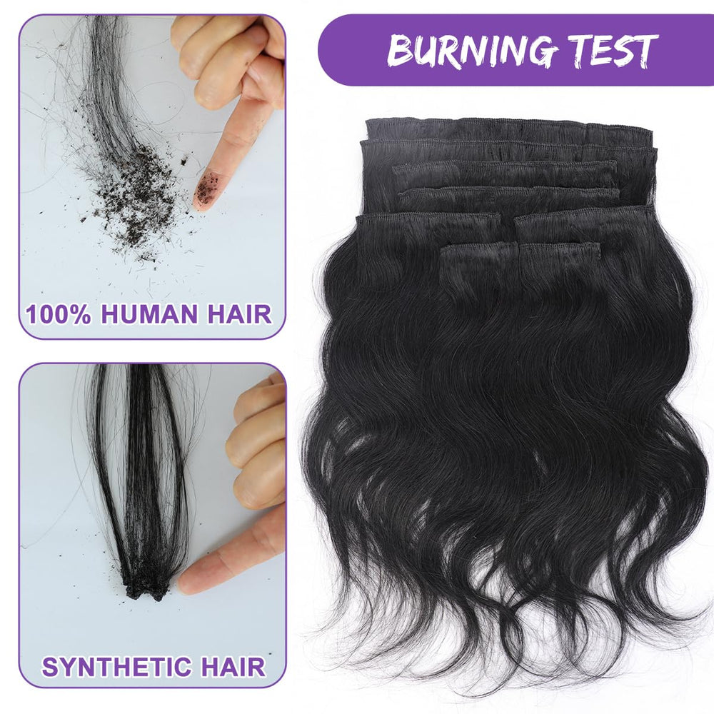 Double-weft detail in YLNVD extensions for smoother wear