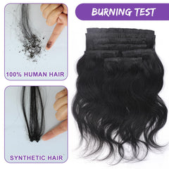 Double-weft detail in YLNVD extensions for smoother wear