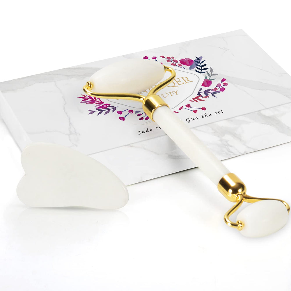 YLTNEUQER Gua Sha face massage tool for contouring and relaxation
