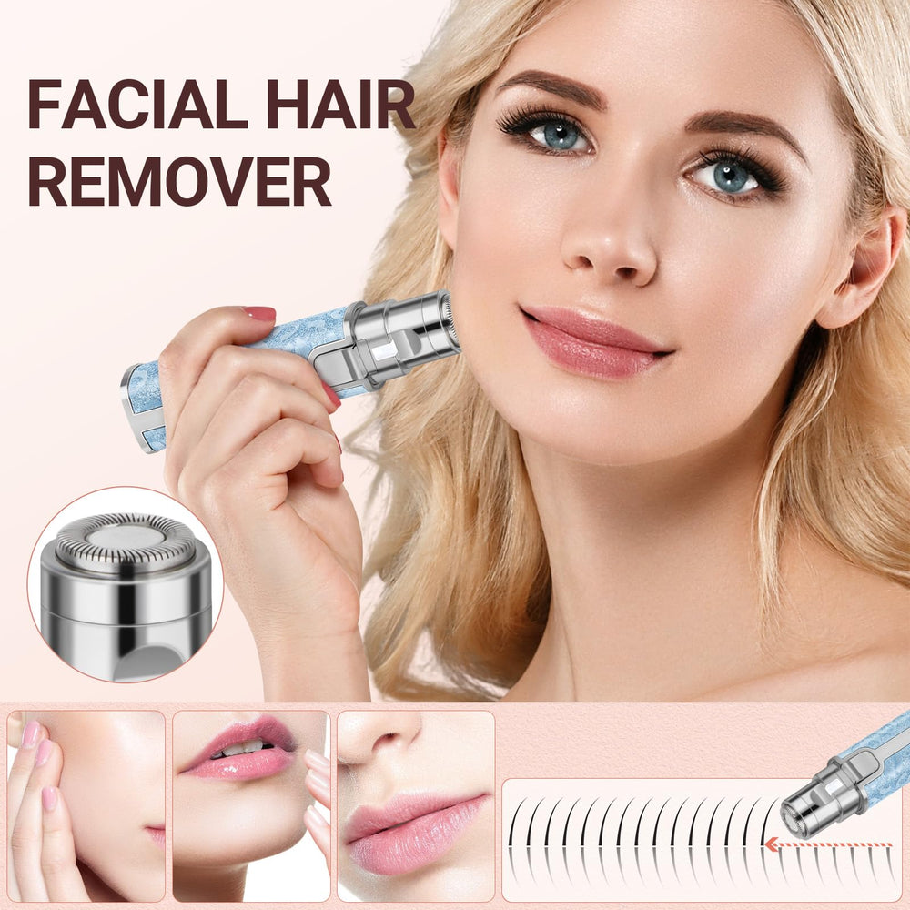 YLYYCC nose-hair trimmer captures fine hairs without scratching skin.
