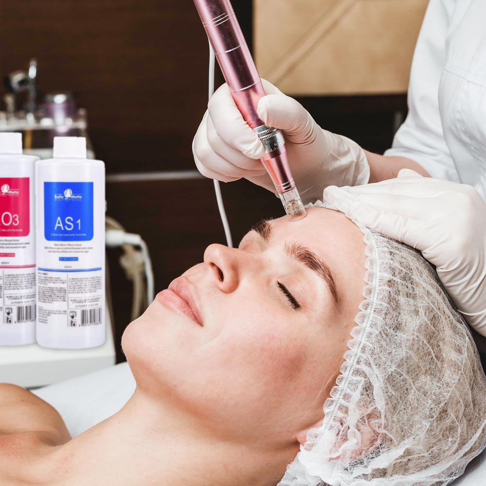 YMEYFAN Hydrate 400ml bottle designed for professional facials