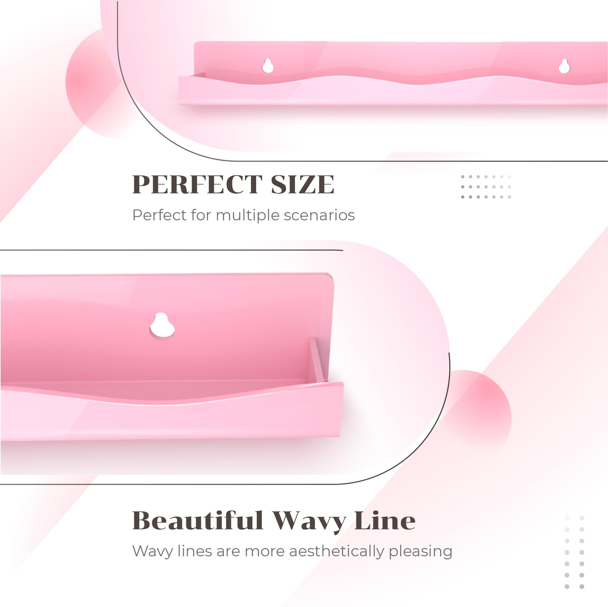 YMVV display shelf ideal for salons and retailers to showcase colors.
