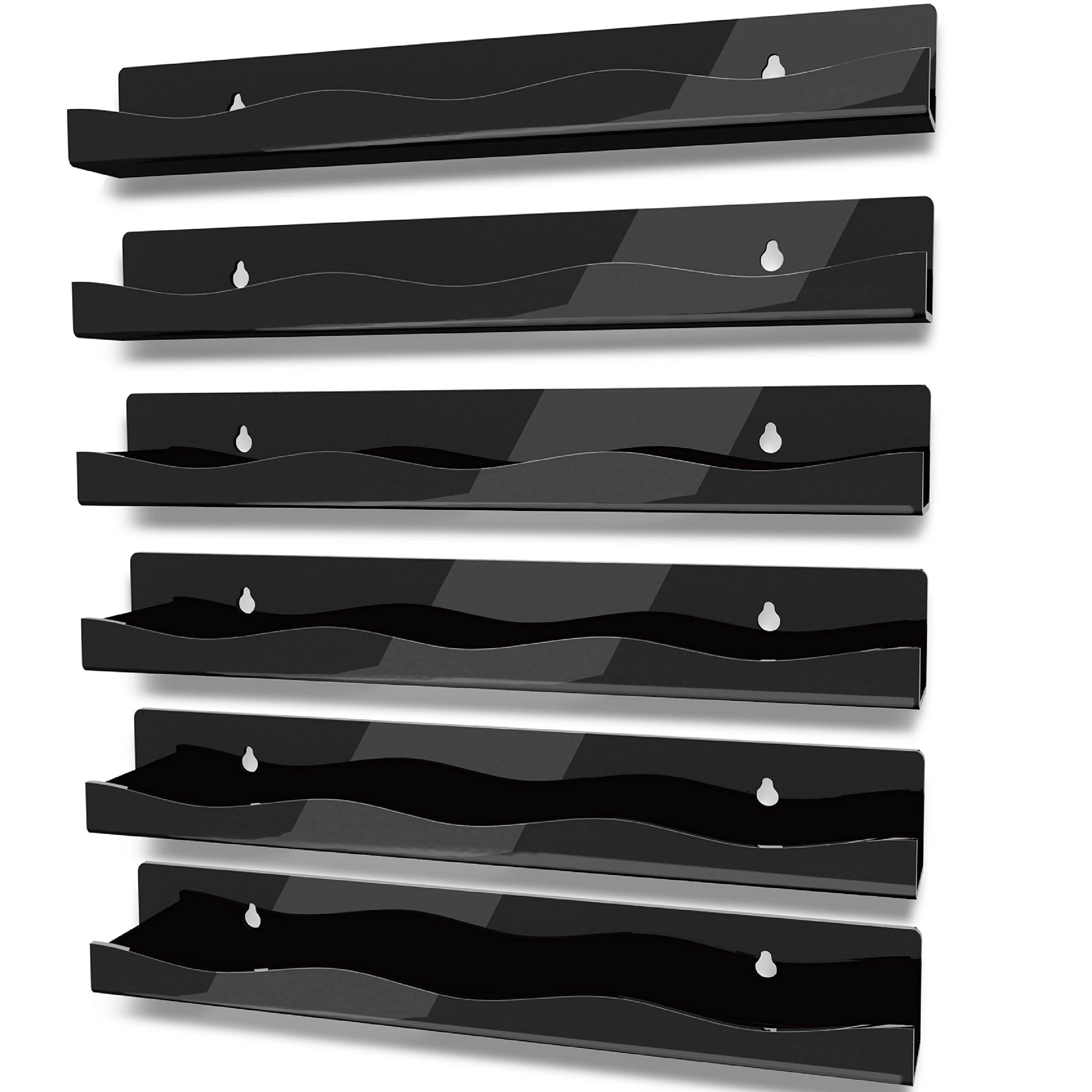 YMVV nail polish rack wall-mounted displays colors clearly for easy selection