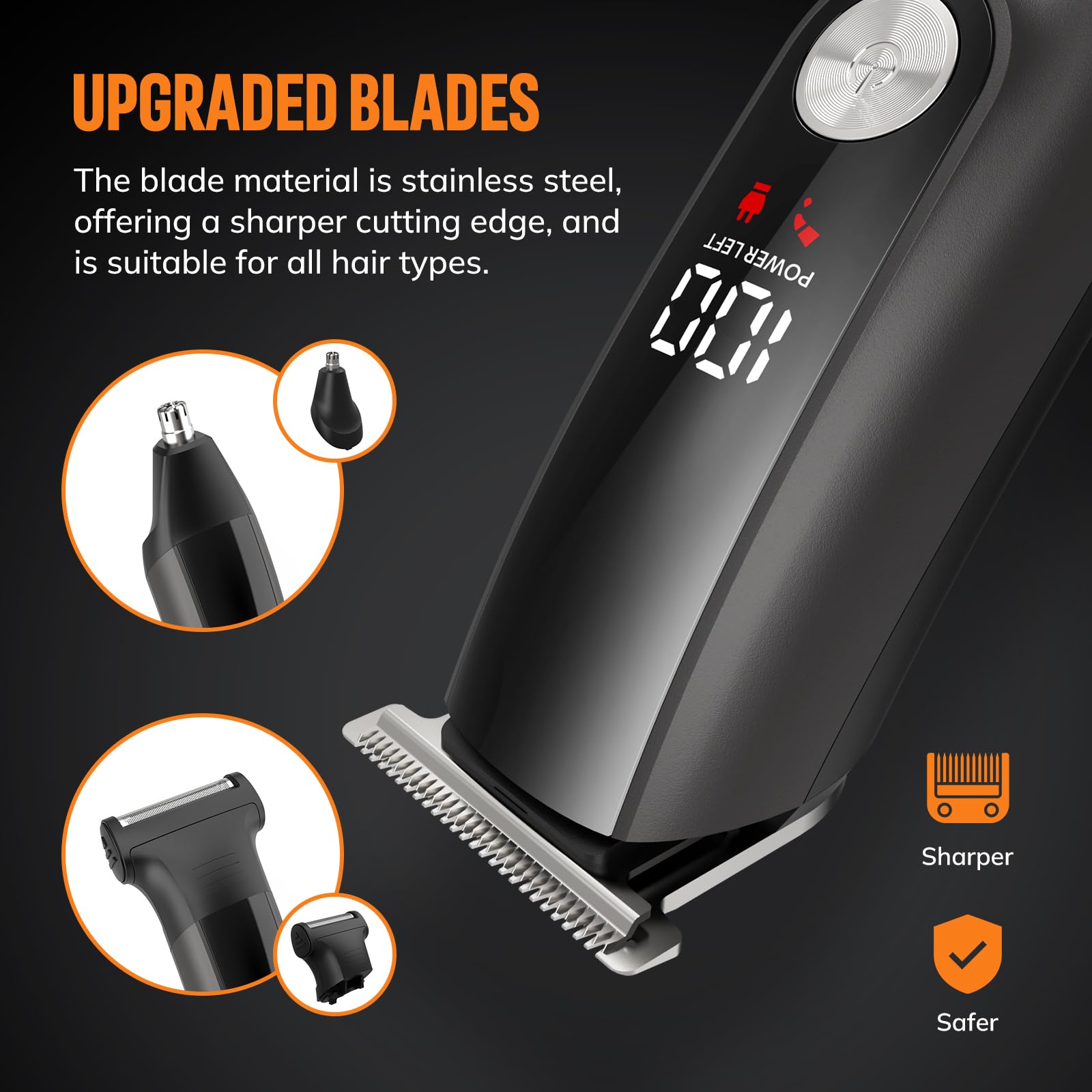 Ynasen Waterproof design allows easy cleaning after wet use.