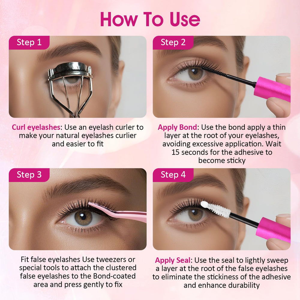 YNGLLC Lash Bond and Seal removes cleanly with regular makeup remover.