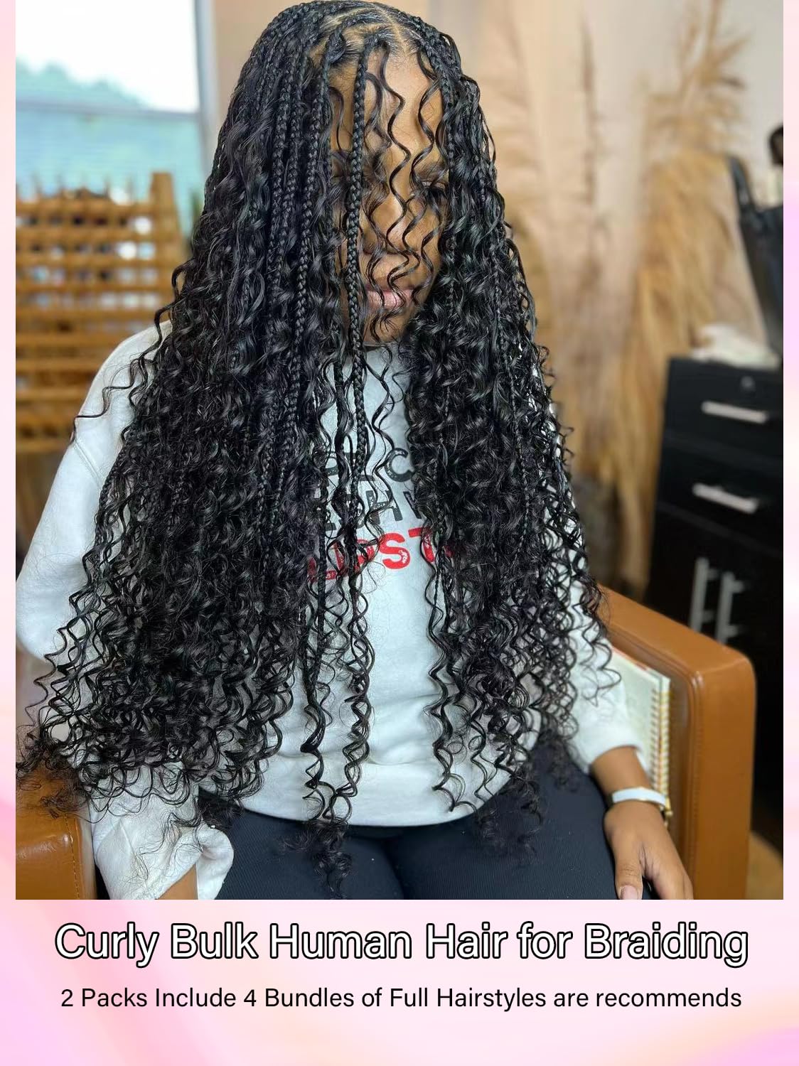 YNiSew curly length appears compact but preserves true length in curls.