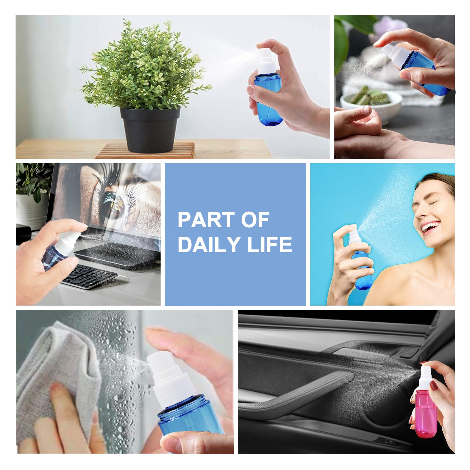YOCASII clear bottle ideal for gifting or daily grooming kits.